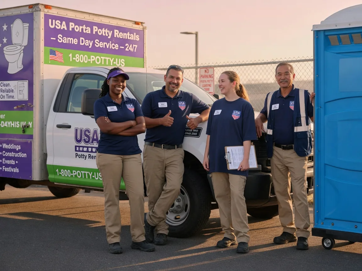 Porta Potty Rental company in Oswego, IL