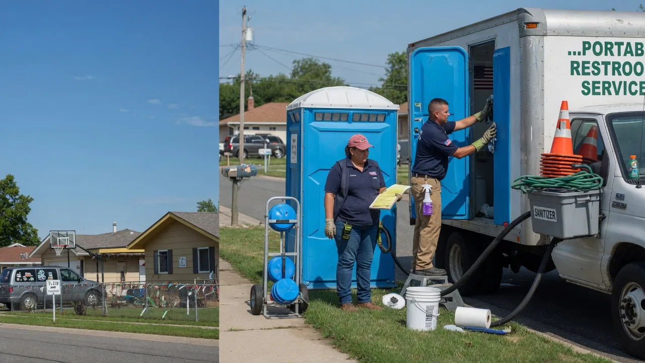 Portable Toilet Rental in Oswego, IL near me